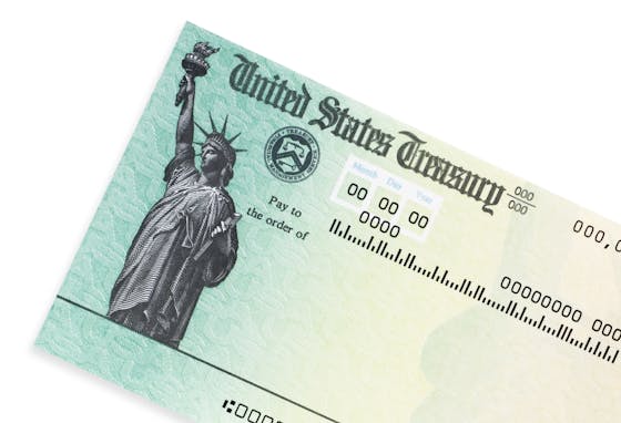 Treasury check